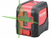Extol Premium 1H1V Vodováha laserová krížová samonivelačná zelený laser